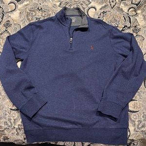 Polo Ralph Lauren Navy Blue Quarter Zip Pullover